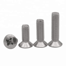 M3 M3.5 M4 SS Stainless Steel Phillips Raised Countersunk Head Screw DIN966